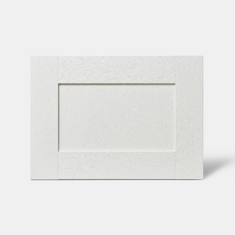 Front usa GOODHOME Alpinia, MDF, 49.7 x 35.6 x 1.8 cm, alb