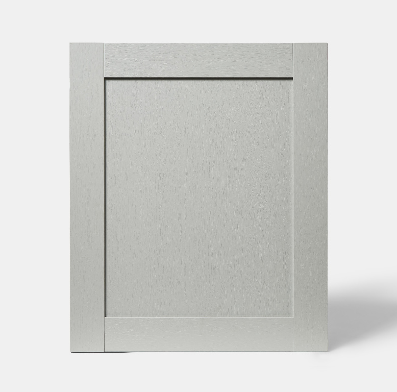 Front usa GOODHOME Alpinia, MDF, 59.7 x 71.5 x 1.8 cm, gri