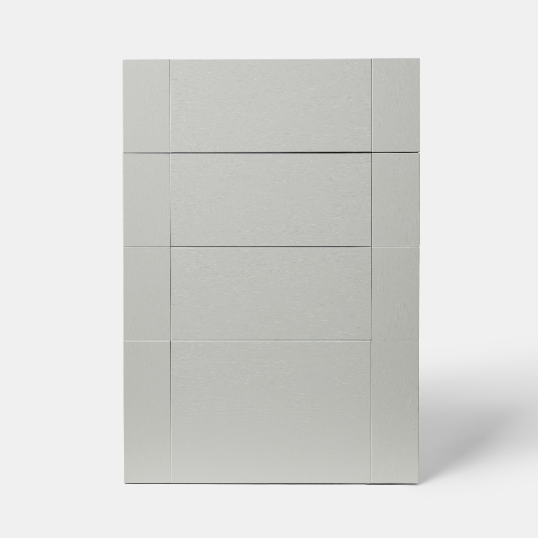 Front usa GOODHOME Alpinia, PAL, 49.7 x 71.5 x 1.8 cm, gri mat