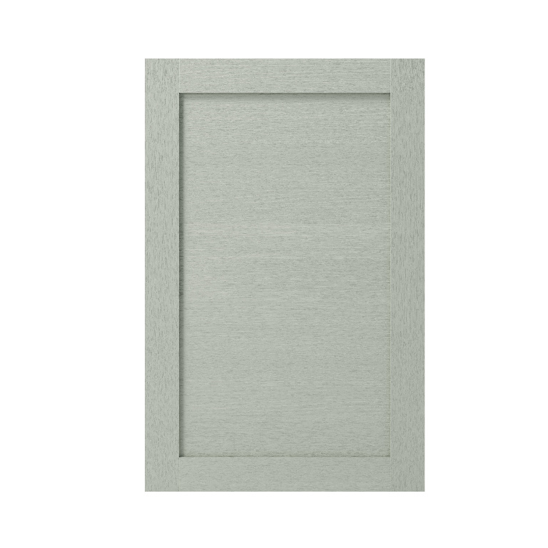 Front usa GOODHOME Alpinia, MDF, 60 x 100 x 1.8 cm, gri mat