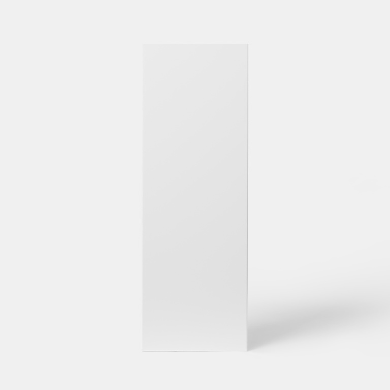 Front usa GOODHOME Stevia, MDF, 24.7 x 71.5 x 1.8 cm, alb