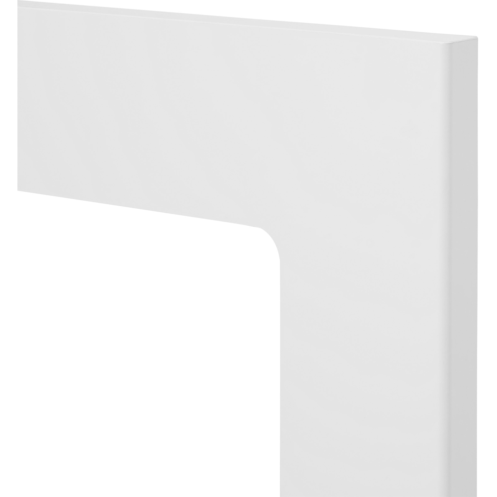 Front usa GOODHOME Stevia, Sticla,MDF, 49.7 x 71.5 x 1.8 cm, Alb