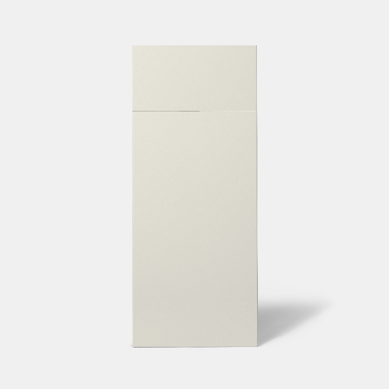 Front usa si sertar GOODHOME Stevia, MDF, 29.7 x 71.5 x 1.8 cm, crem