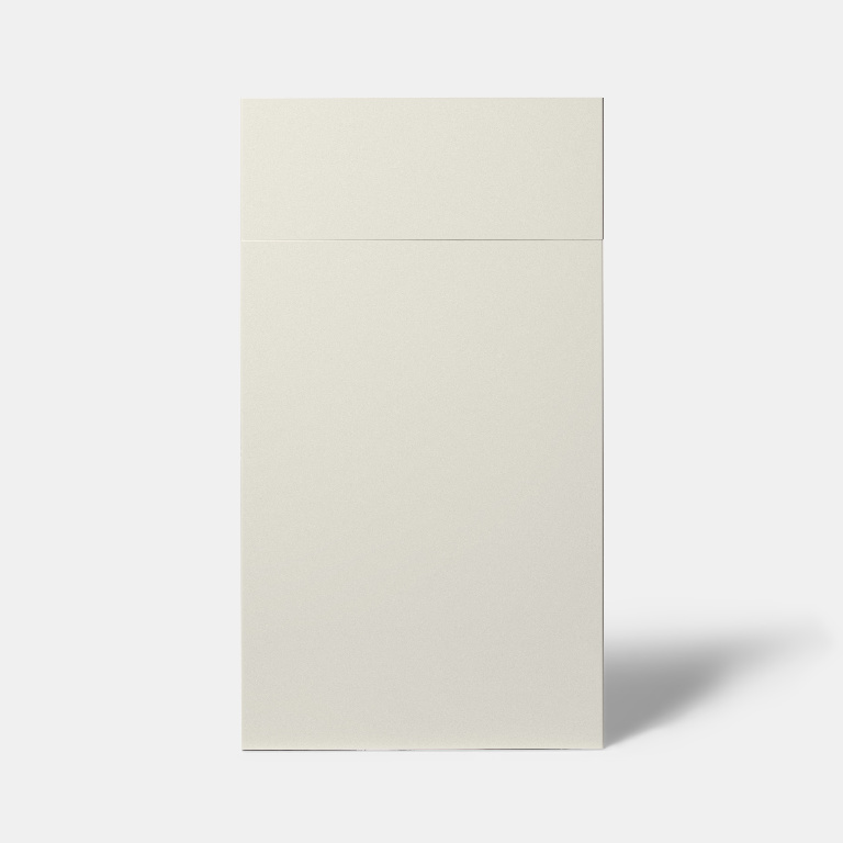 Front usa, sertar GOODHOME Stevia, MDF, 39.7 x 71.5 x 1.8 cm, crem