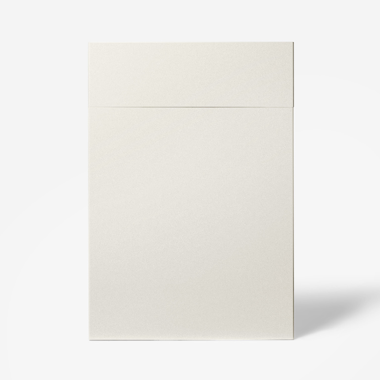 Front usa, sertar GOODHOME Stevia, MDF, 49.7 x 71.5 x 1.8 cm, crem