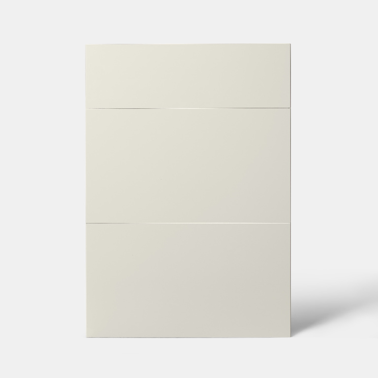 Front usa GOODHOME Stevia, 3 sertare, MDF, 49.7 x 71.5 x 1.8 cm, crem