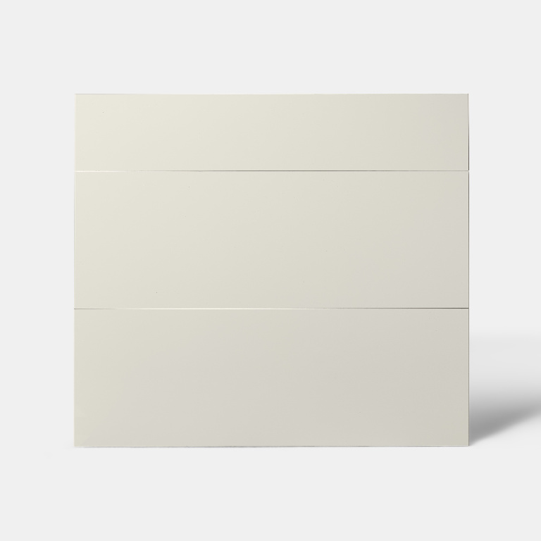 Front usa 3 sertare GOODHOME Stevia, MDF, 79.7 x 71.5 x 1.8 cm , crem