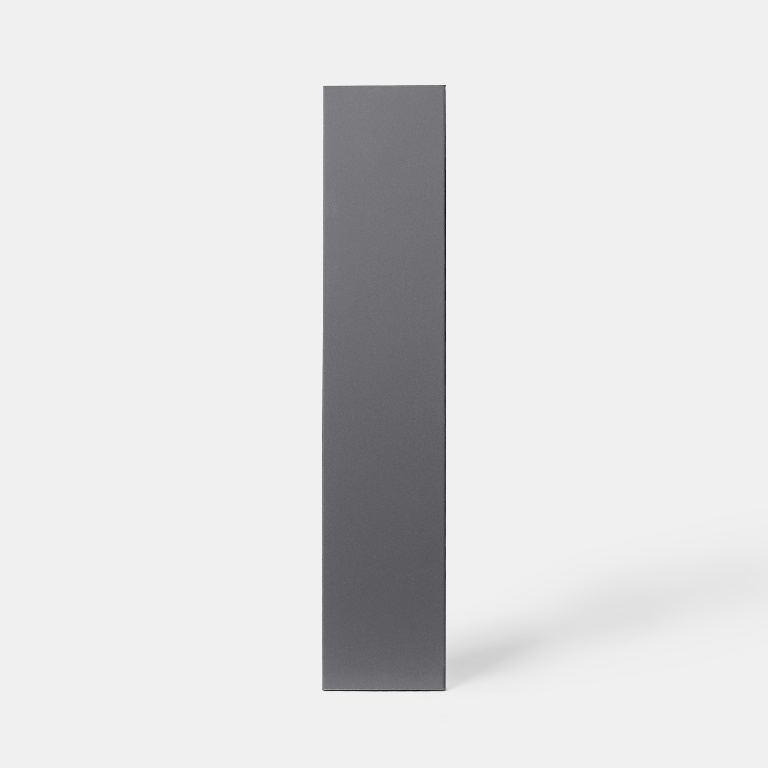 Front usa GOODHOME Stevia, MDF, 14.7 x 71.5 x 1.8 cm, gri antracit