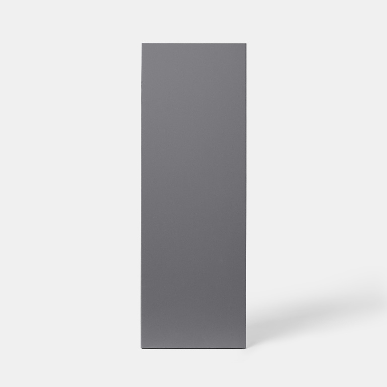 Front usa GOODHOME Stevia, MDF, 24.7 x 71.5 x 1.8 cm, antracit lucios