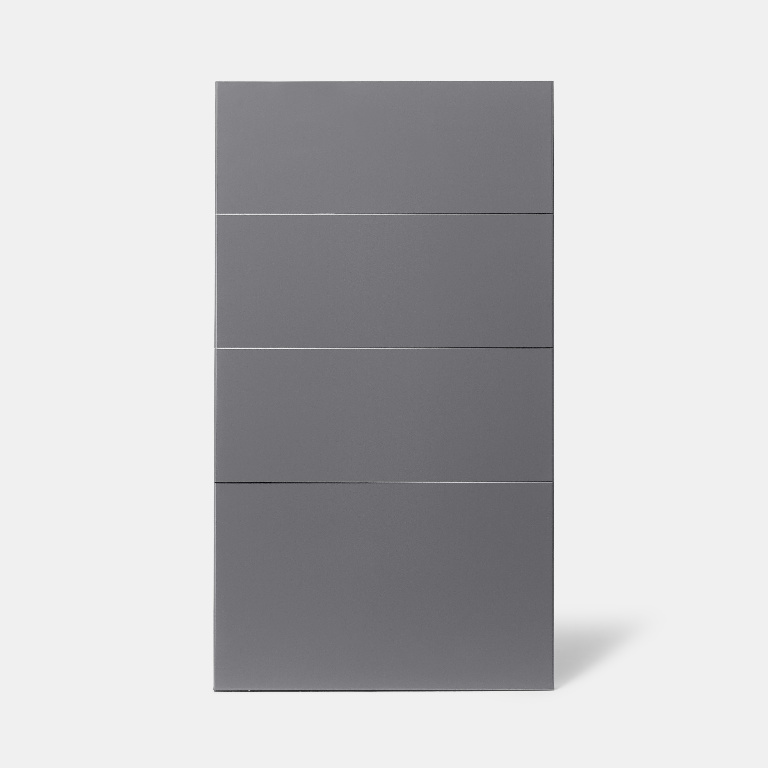 Front usa GOODHOME Stevia, MDF, 39.7 x 71.5 x 1.8 cm, gri antracit
