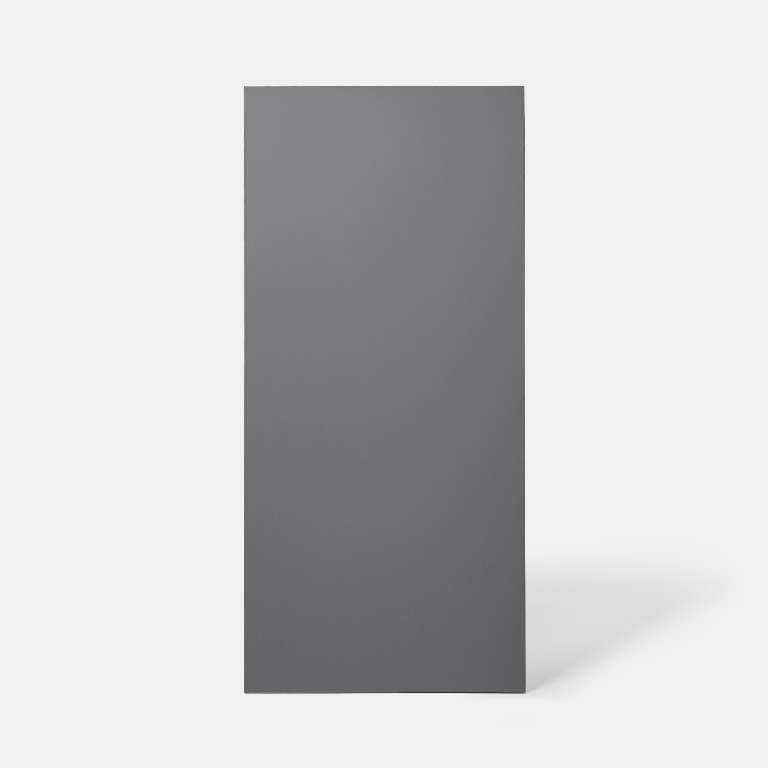 Front usa GOODHOME Stevia, MDF, 59.7 x 128.7 x 1.8 cm, gri