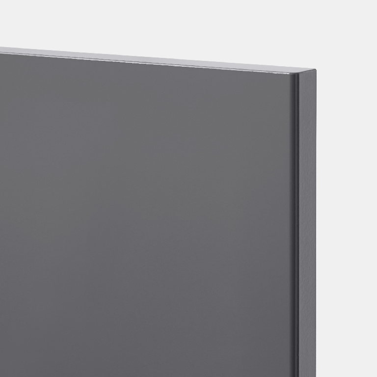 Front usa GOODHOME Stevia, MDF, 59.7 x 128.7 x 1.8 cm, gri