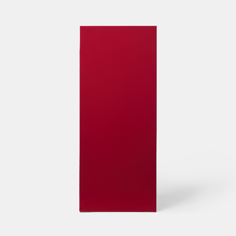 Front usa GOODHOME Stevia, MDF, 29.7 x 71.5 x 1.8 cm, rosu