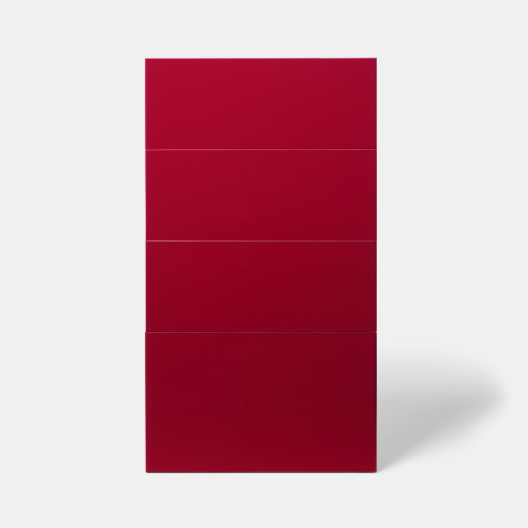 Front usa GOODHOME Stevia, PAL, 40 x 71.5 x 1.8 cm, Rosu
