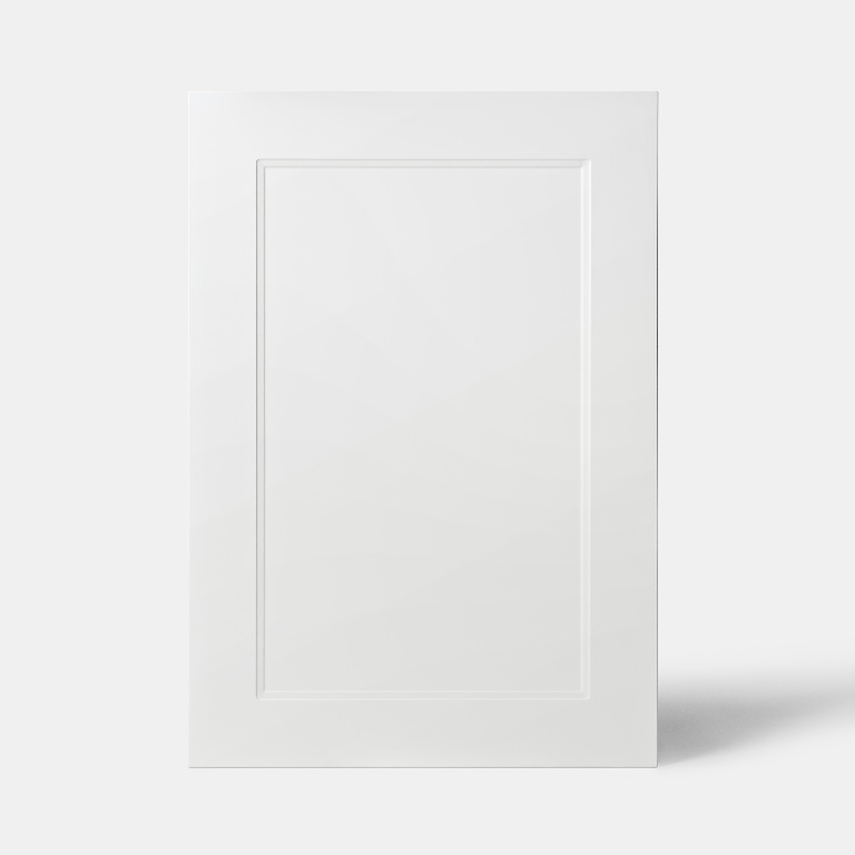 Front usa GOODHOME Artemisia, MDF, 49.7 x 71.5 x 1.8 cm, alb mat