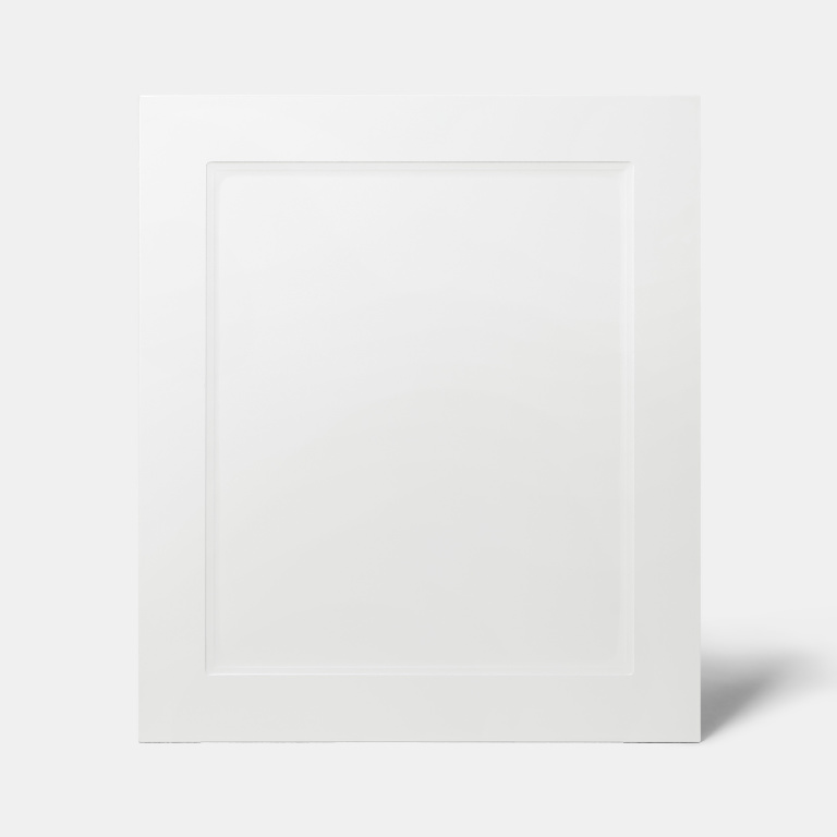 Front usa GOODHOME Artemisia, MDF, 59.7 x 71.5 x 1.8 cm, alb