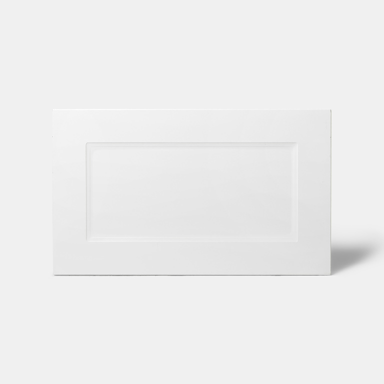 Front usa GOODHOME Artemisia, MDF, 59.7 x 35.6 x 1.8 cm, alb