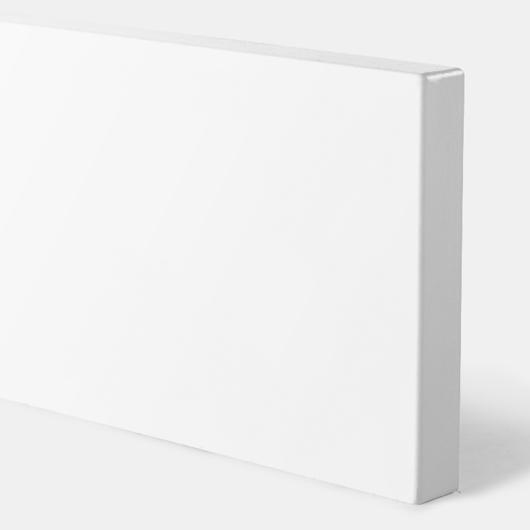 Front usa GOODHOME Artemisia, MDF, 59.7 x 11.5 x 1.8 cm, alb