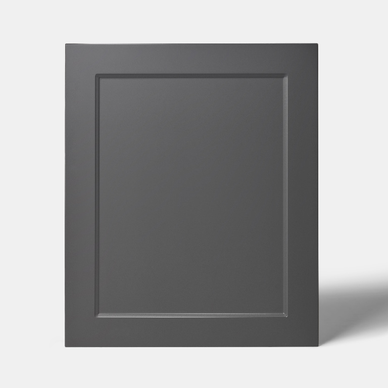Front usa GOODHOME Artemisia, MDF, 59.7 x 71.5 x 1.8 cm, gri mat