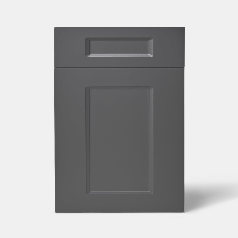 Front usa GOODHOME Artemisia, MDF, 49.7 x 71.5 x 1.8 cm, gri