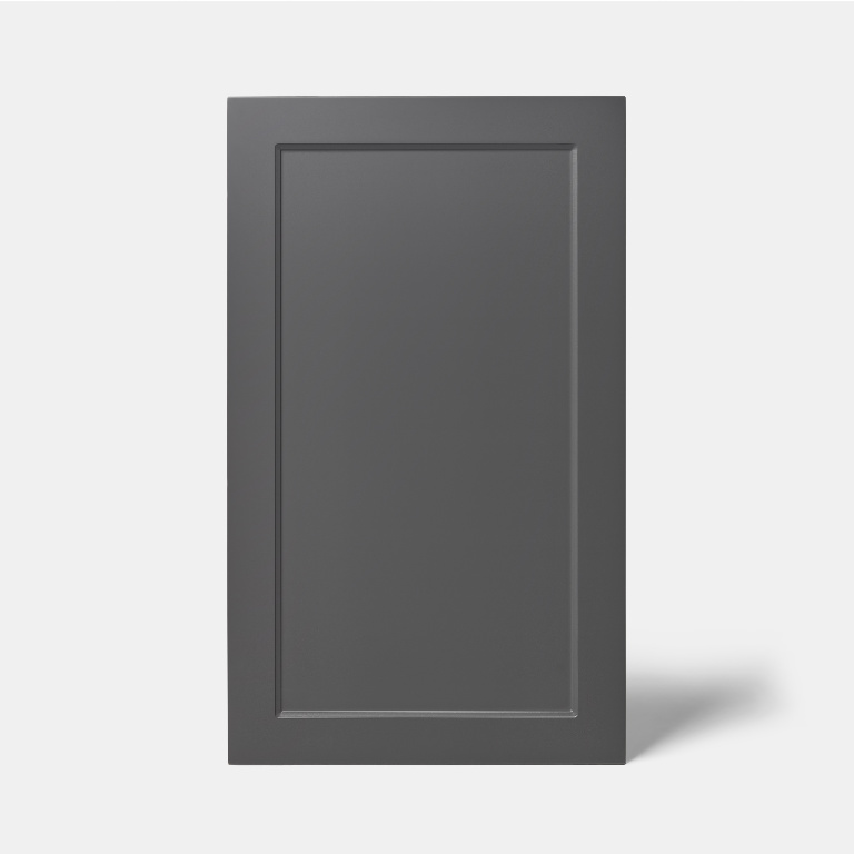 Front usa GOODHOME Artemisia, MDF, 50:50, 60 cm, gri mat