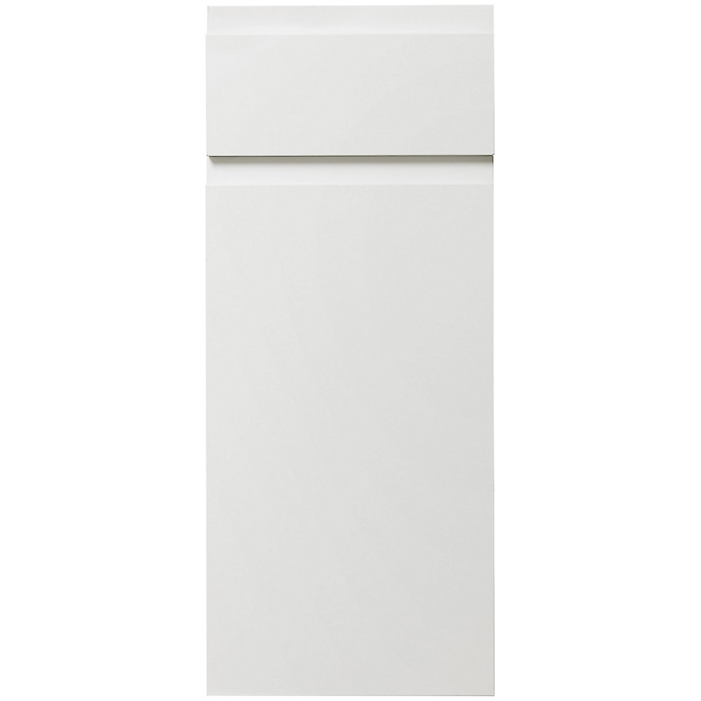 Front usa sertar GOODHOME Garcinia, 29.7 x 71.5 cm, alb lucios