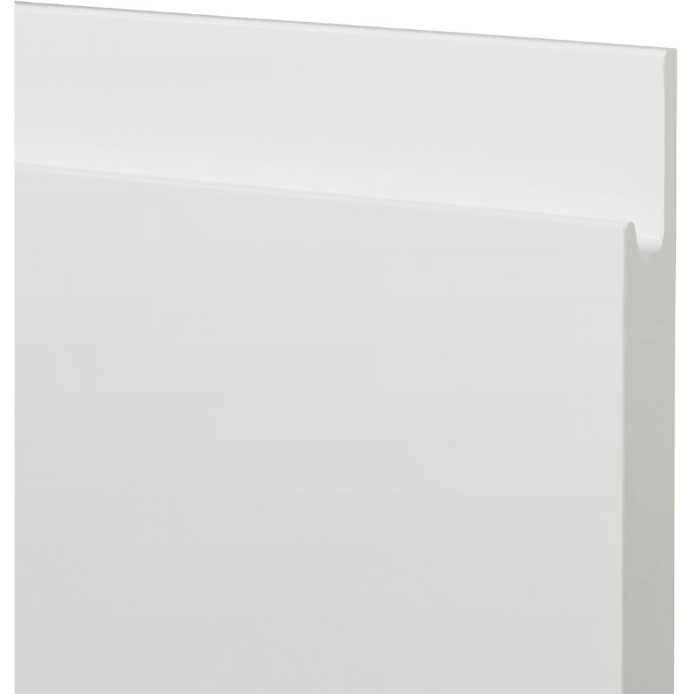 Front usa GOODHOME Garcinia, MDF, 59.7 x 89.5 x 1.8 cm, alb