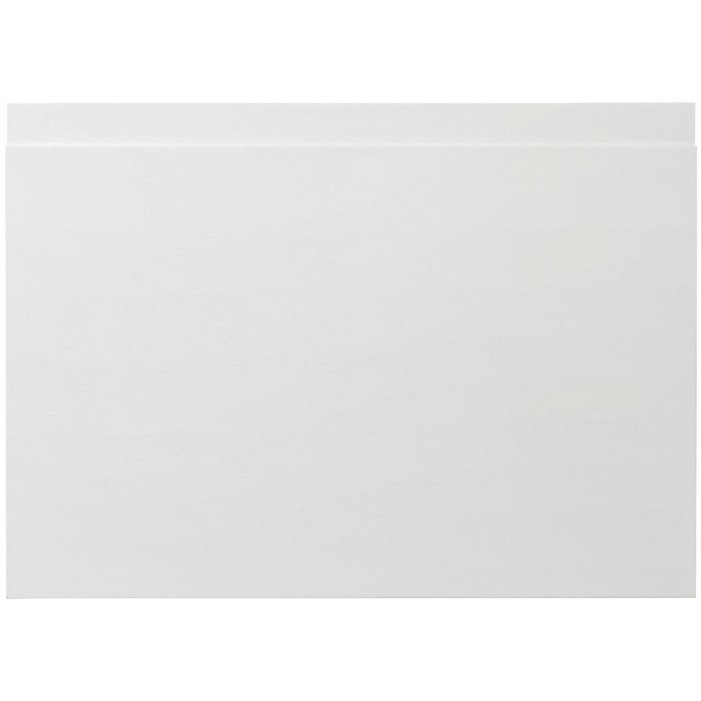 Front usa sertar GOODHOME Garcinia, 49.7 x 35.6 cm, alb lucios