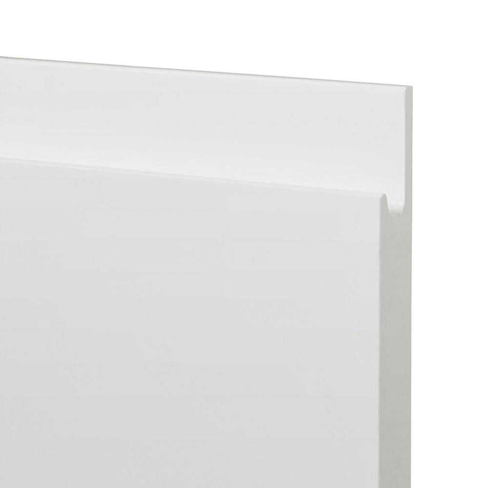 Front usa GOODHOME Garcinia, MDF, 59.7 x 128.7 x 1.8 cm, alb