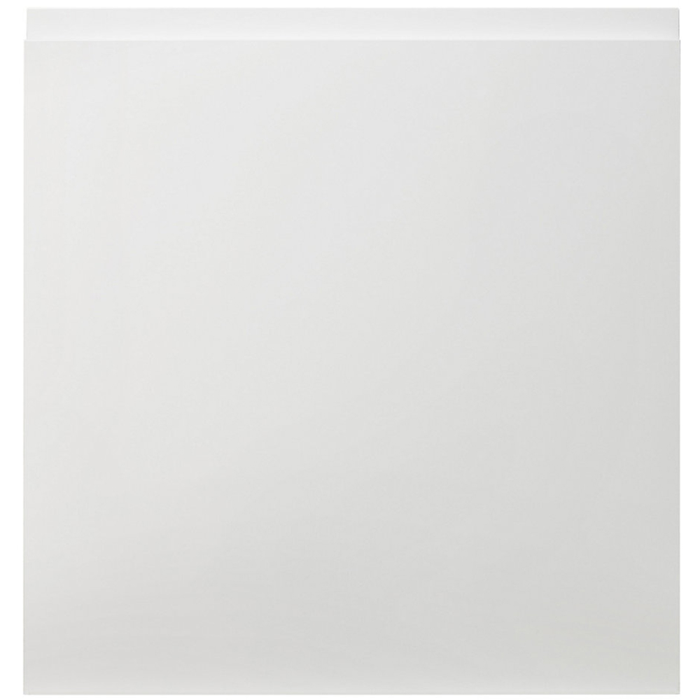 Front usa sertar GOODHOME Garcinia, 59.7 x 62.6 cm, alb lucios