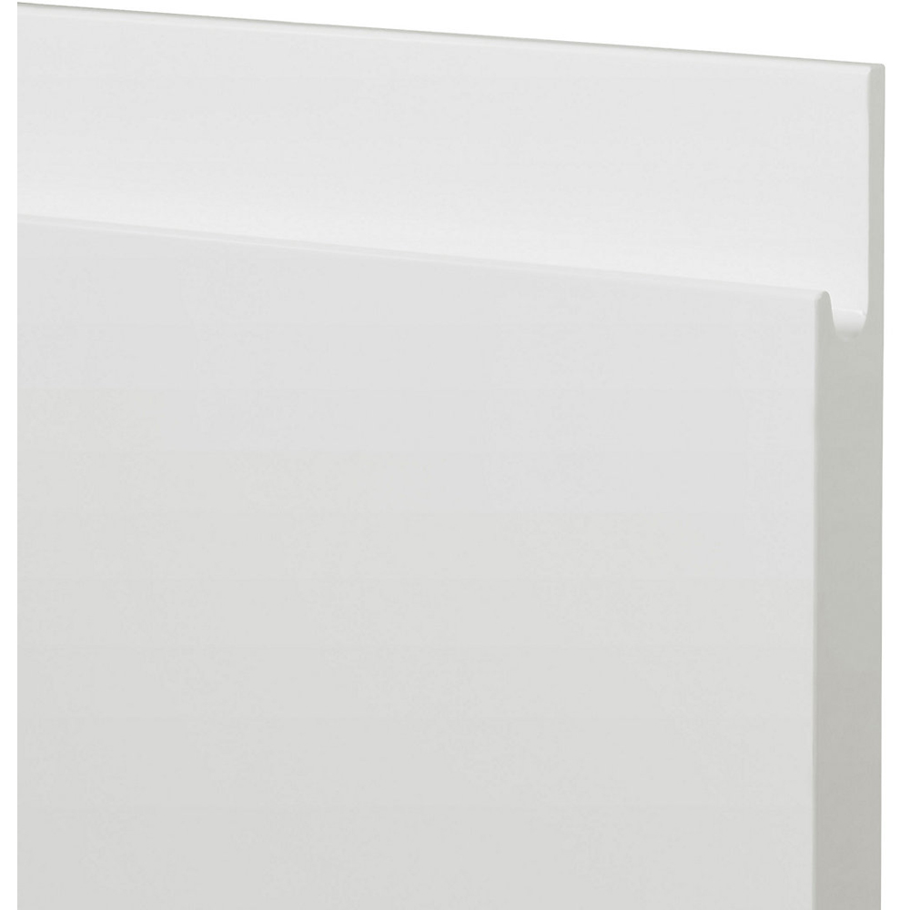Front usa sertar GOODHOME Garcinia, 59.7 x 62.6 cm, alb lucios