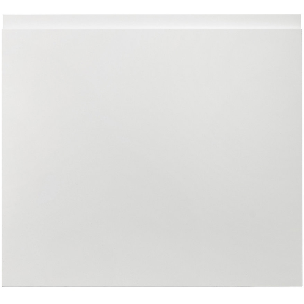Front usa sertar GOODHOME Garcinia, 59.7 x 54.3 cm, alb lucios