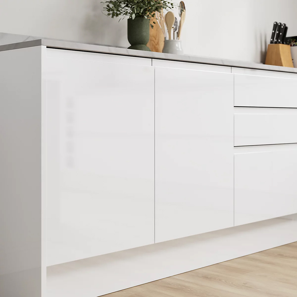 Front usa GOODHOME Garcinia, 59.7 x 72.3 cm, alb lucios