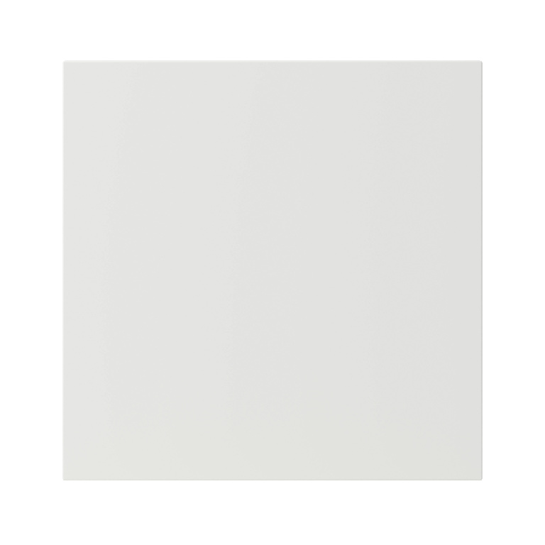 Front usa GOODHOME Alisma, MDF, 50 x 71.5 x 1.8 cm, alb lucios