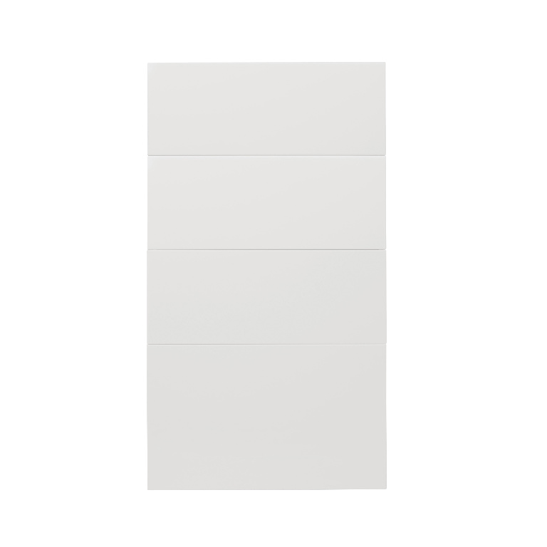 Front usa GOODHOME Alisma, MDF, 39.7 x 71.5 x 1.8 cm, alb