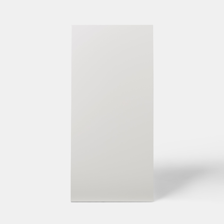 Front usa GOODHOME Alisma, MDF, 59.7 x 128.7 x 1.8 cm, alb