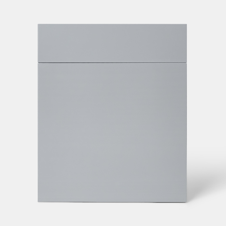 Front usa GOODHOME Alisma, MDF, 59.7 x 71.5 x 1.8 cm, gri