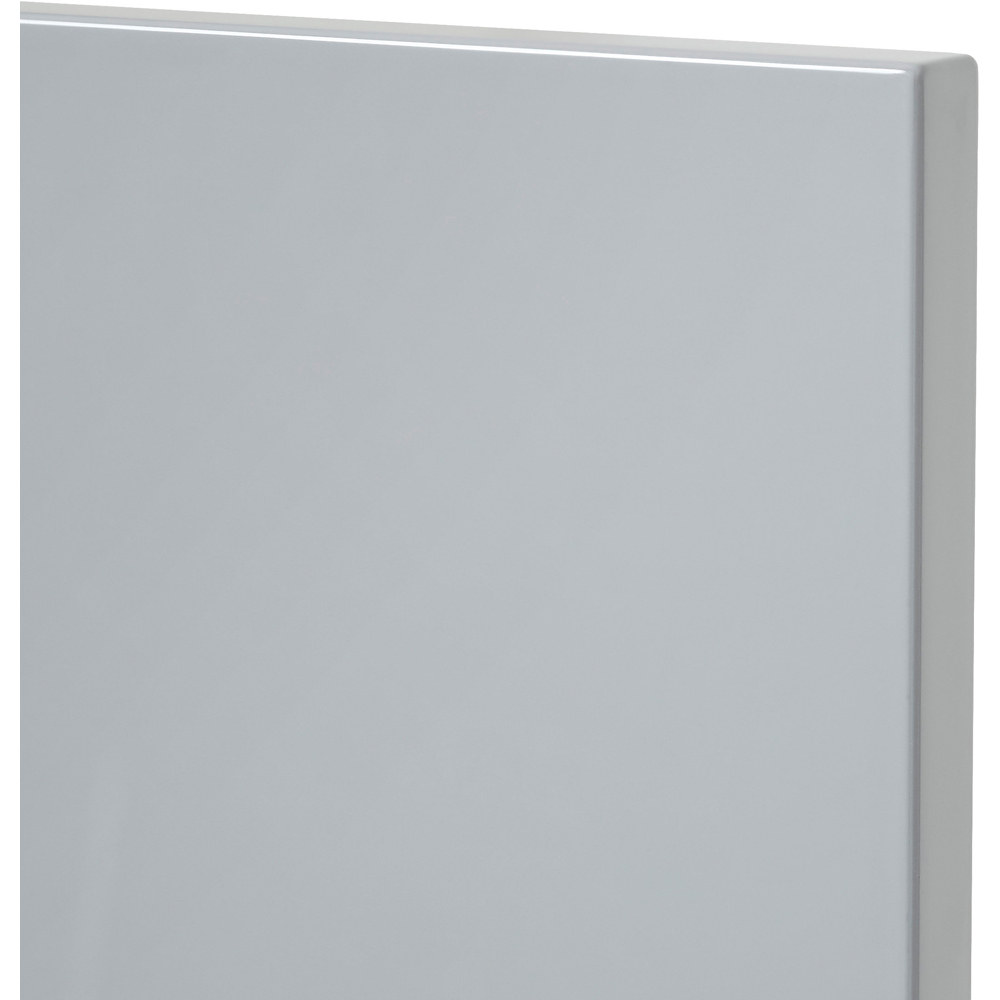 Front usa GOODHOME Alisma, MDF, 40 x 90 x 1.8 cm, gri deschis
