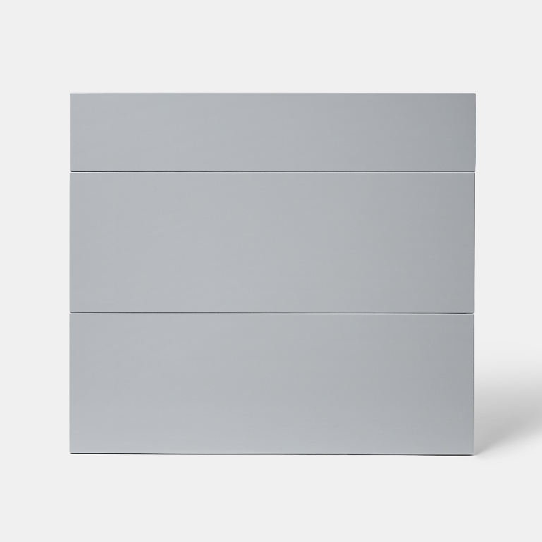 Front usa GOODHOME Alisma, MDF, 79.7 x 71.5 x 1.8 cm, gri