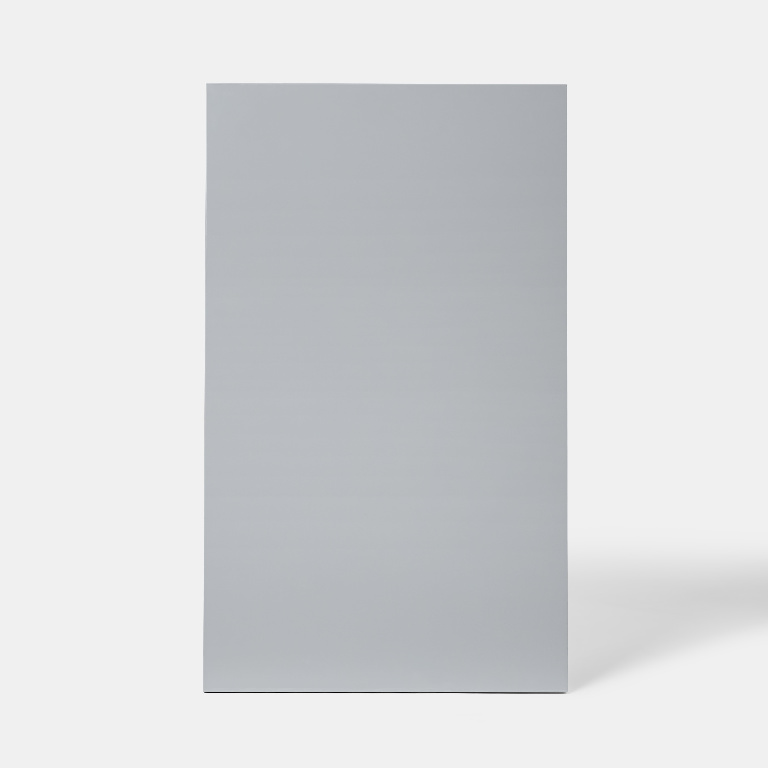 Front usa GOODHOME Artemisia, MDF, 50 x 50 x 60 cm, gri lucios