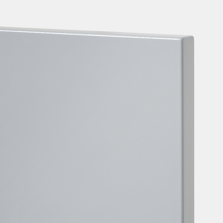 Front usa GOODHOME Artemisia, MDF, 50 x 50 x 60 cm, gri lucios