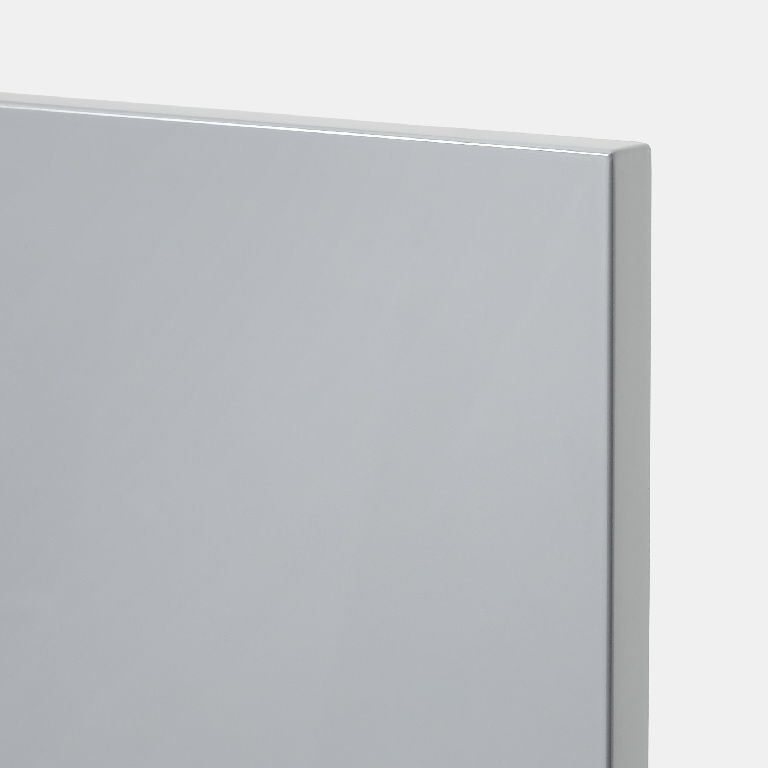 Front usa GOODHOME Artemisia, MDF, 70 x 30 x 60 cm, gri lucios