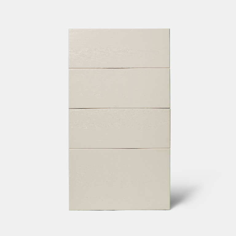 Front usa 4 sertare GOODHOME Verbena, PAL, 39.7 x 71.5 x 2 cm, gri