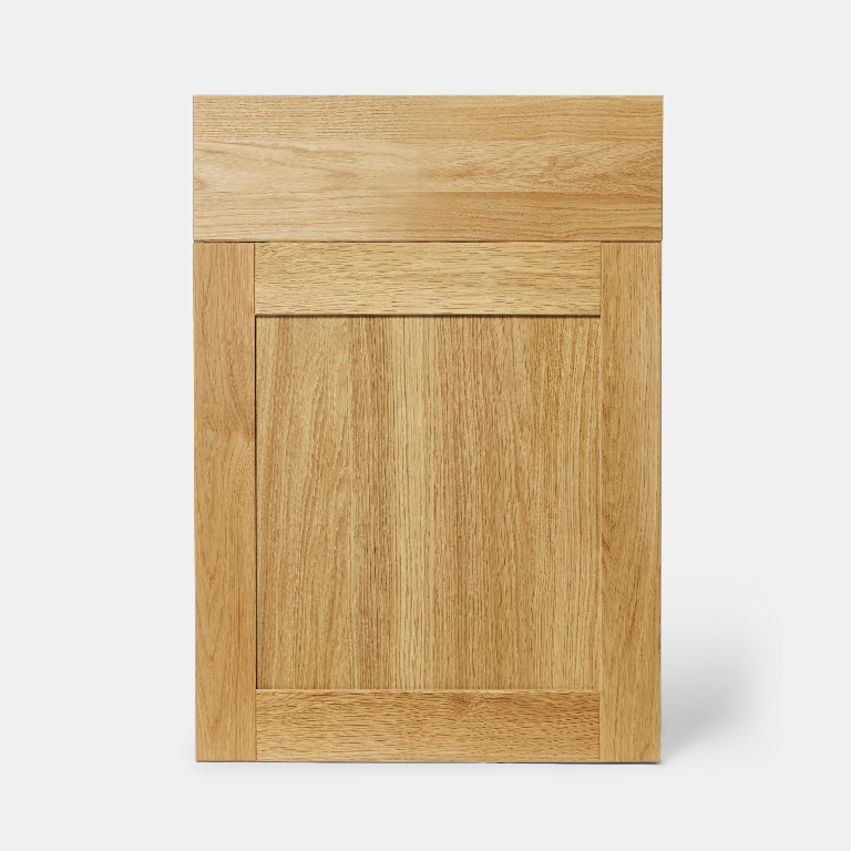 Front usa GOODHOME Verbena, lemn masiv, 49.7 x 71.5 x 2 cm, natur