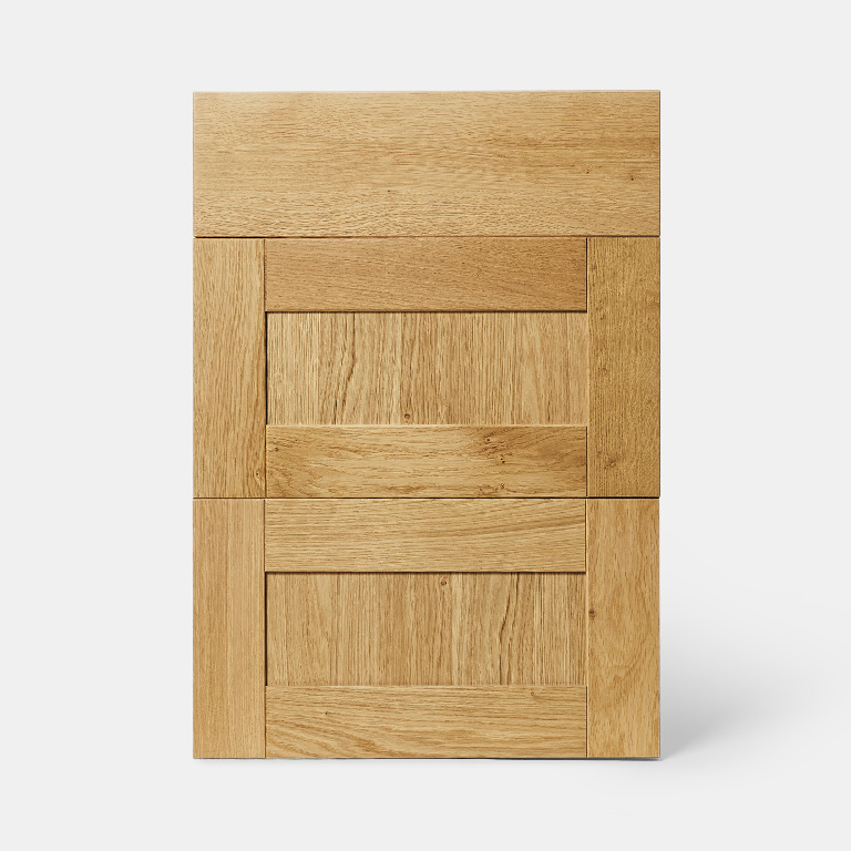 Front usa GOODHOME Verbena, lemn masiv, 49.7 x 71.5 x 2 cm, natur