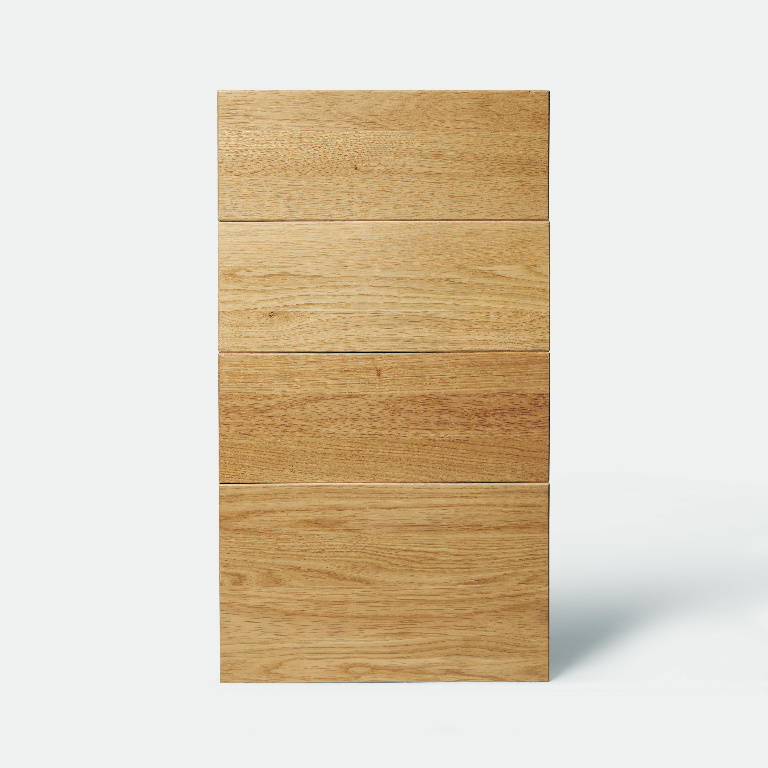 Front usa GOODHOME Verbena, lemn masiv, 39.7 x 71.5 x 2 cm, natur