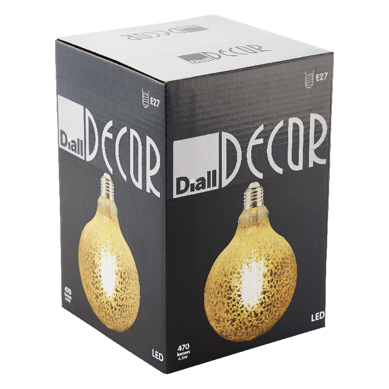 Bec LED DIALL, E27, 6.5W, 470lm, 1800K