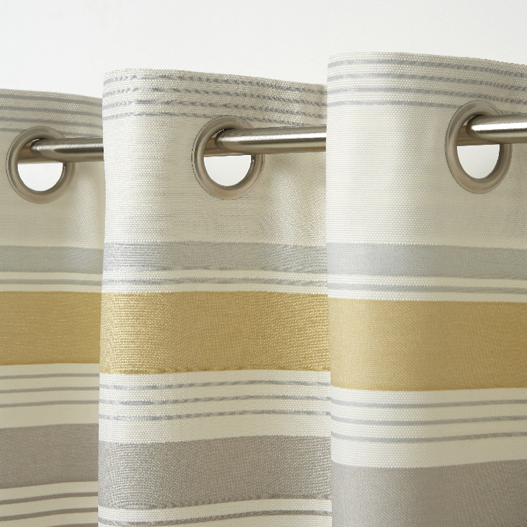 Draperie Humber, multicolor, 140 x 260 cm, galbena  GoodHome