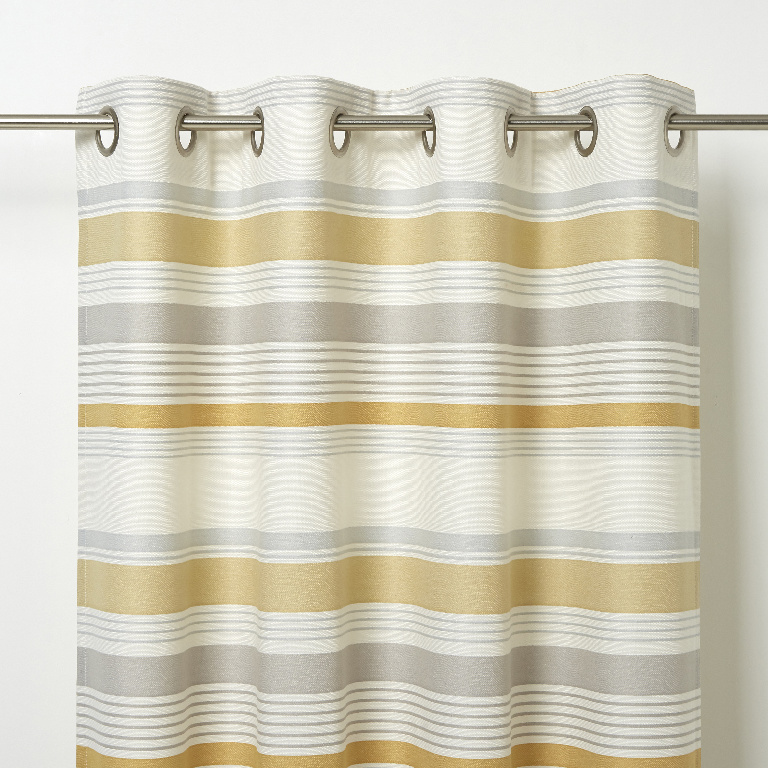Draperie Humber, multicolor, 140 x 260 cm, galbena  GoodHome