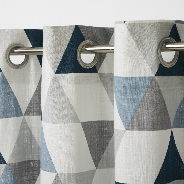 Perdea Rima, multicolor, 2.6 x 1.4 m, bumbac  GoodHome